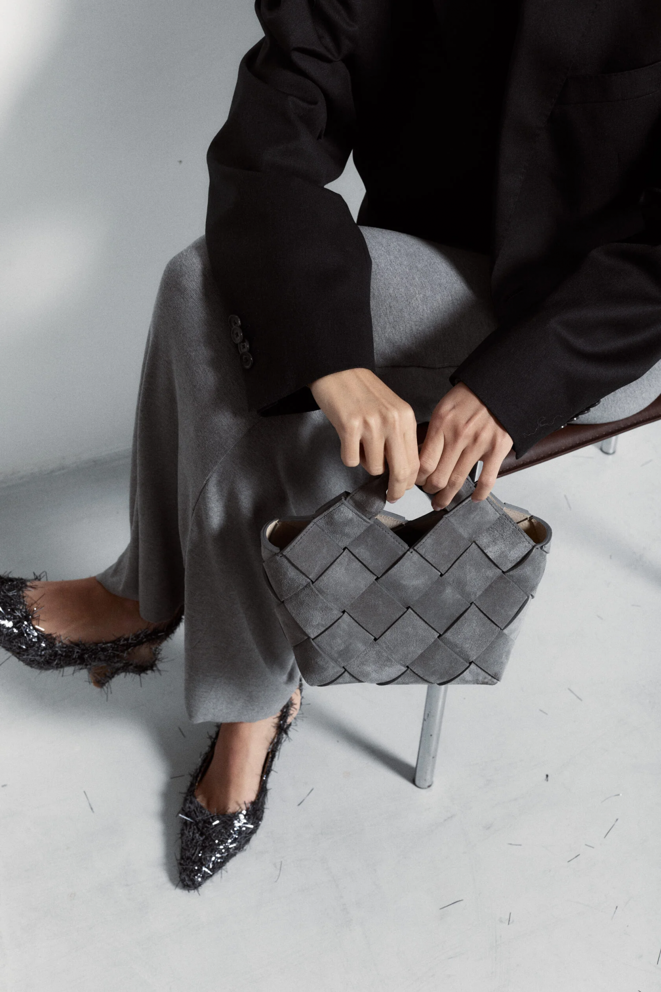 Сумка ERA S замша N.S.bags