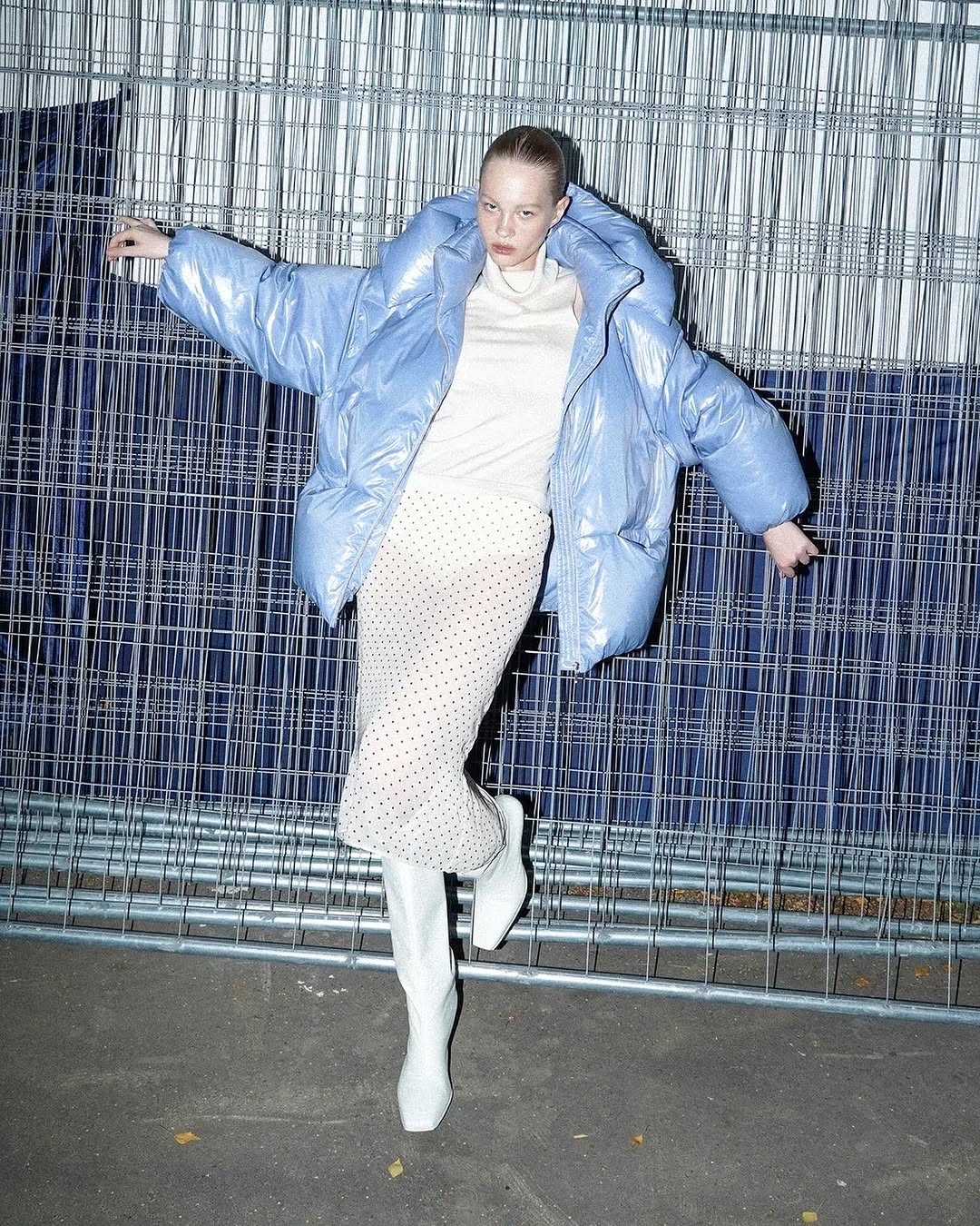 Пуховик BLUE PASTEL UP FLUG