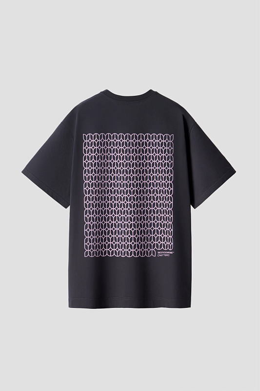 ФУТБОЛКА PATTERN LILAC FIELD MONOCHROME